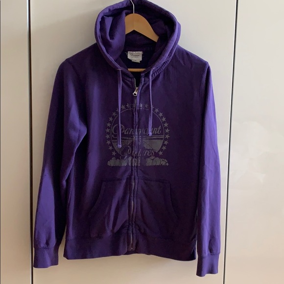 Tops - Purple Paramount Pictures Logo Hoodie